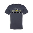 thumbnail image 2 of 1969 Plymouth Road Runner Hot Rod Racing | Mens Cars and Trucks Graphic T-Shirt, Vintage Heather Navy, Large, 2 of 4
