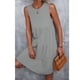 thumbnail image 2 of Vestido Casual Con Gradas,Vestido Con Gradas De Cuello Redondo Vestido Con Gradas De Cuello Redondo Vestido Sin Mangas Con Gradas Muy Versátil, 2 of 6