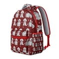 thumbnail image 2 of Cute Dog Paw Print Student Backpack with Playful Puppy Cartoon Design, Durable and Waterproof, Ideal for School and Travel, 2 of 6