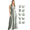 thumbnail image 3 of Belles Design Womens Infinity Bridesmaid Evening Transformer Maxi Dress Regular and Plus Size, 3 of 12