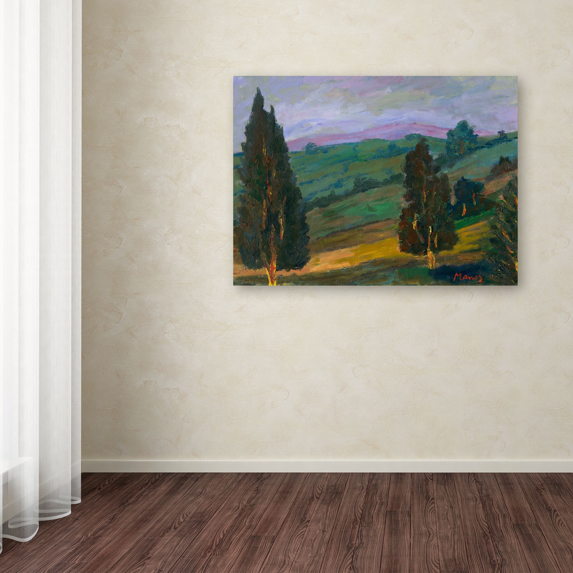Trademark Fine Art "Island Bay" Canvas Art by Manor Shadian