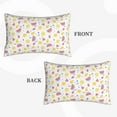 thumbnail image 4 of Fotbe Tropical Fruit Pillow Cases - Envelope Closure - Luxury, Extra Soft, Cooling Pillow Covers - Wrinkle, Fade, Stain Resistant-16"x24", 4 of 9