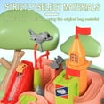 thumbnail image 3 of Kids Gift Train Track Toy Race Car Set Mechanical Educational Toddler Race Tracks Car For Boys And Girl, 3 of 9