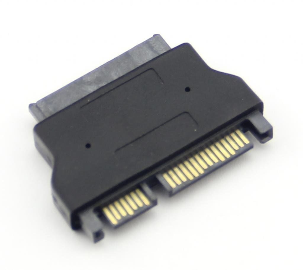 1.8/" Micro SATA Serial ATA HDD SSD 16 to 22 Pin 2.5/" SATA Adapter Converter