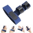 thumbnail image 4 of Orthèse Réglable, Attelle d'Articulation des Doigts, Pratique Tissu Composite Flexible Réglable pour la Récupération Postopératoire Femmes Hommes Protéger les Doigts Bleu, Noir, 4 of 8