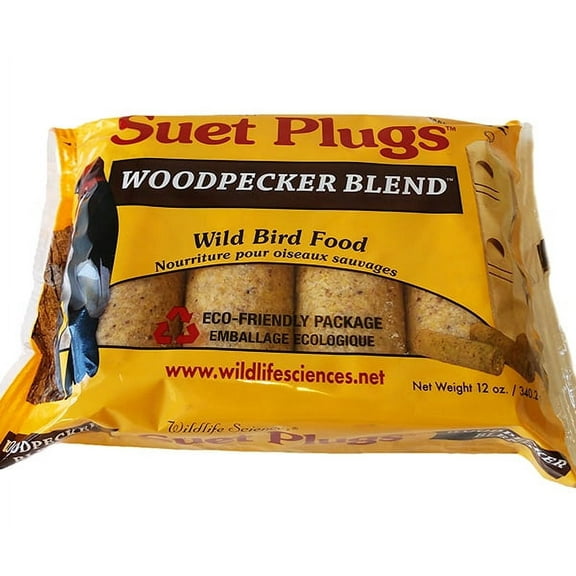 Wildlife Sciences WSC786 Woodpecker Blend Suet Plug