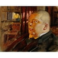thumbnail image 2 of Akseli Gallen-Kallela 18x15 Black Ornate Wood Framed Double Matted Museum Art Print Titled - Portrait of Eric O. W. Ehrstrom (1919), 2 of 5