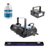 Chauvet DJ Hurricane 1600 Fog Machine w/ Fog Juice, Strobe Light, Black Light
