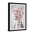 thumbnail image 2 of Marmont Hill Floral Hair Framed Painting Print, 2 of 4