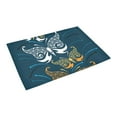thumbnail image 3 of MKHERT Orange Butterfly Doormat Rug Home Decor Floor Mat Bath Mat 23.6x15.7 inch, 3 of 3