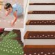 thumbnail image 4 of WEUVEB Alfombrilla Para Escaleras Luminosa Verde Antideslizante Con De Huella Para Hogar, 4 of 7