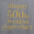 thumbnail image 3 of CafePress - 50Th Wedding Anniversary Gold Retro Typography Sweatshirt - Pullover Hoodie, Classic & Comfortable Hooded Sweatshirt, 3 of 4