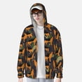 thumbnail image 3 of Pofeuu German Shepherd Dog Print Sun Protection Outdoor Lightweight Full Zip UV Cooling Hoodie Long Sleeve Summer Clothing for Outdoor Hiking-3X-Large, 3 of 5