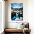 thumbnail image 2 of Elephant Stock Frosty Waterfall Wall Art - Vertical Canvas Wall Art - Living Room Wall Decor - Nature Canvas - Blue And Turquoise Decor By Lucas Moore - 30" x 45", 2 of 8