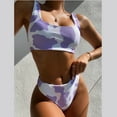 thumbnail image 2 of Babysbule Swimsuits for Women Women Cow Print Bikini Set Push-Up Brazilian Swimwear Beachwear Swimsuit, 2 of 6