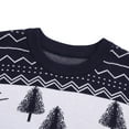 thumbnail image 4 of Yesfashion Mens Ugly Christmas Sweaters Long Sleeve Round Neck Xmas Pullovers for Party, 4 of 8