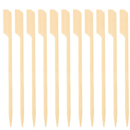 

200Pcs Bamboo Skewers Food Bamboo Meat Disposable Long Sticks for Grilling