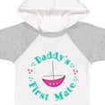 thumbnail image 4 of Inktastic Daddys First Mate (girl) Girls Baby Bodysuit, 4 of 5