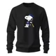 thumbnail image 1 of Sudadera Sweater Algodón Snoopy Beisbol Ny Gorra New York, 1 of 2