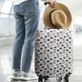 thumbnail image 2 of White Cow Cloud Pattern Luggage Cover Fashion Suitcase Cover Baggage Covers Fit 25-28 Inch Luggage (Go Travel), 2 of 5