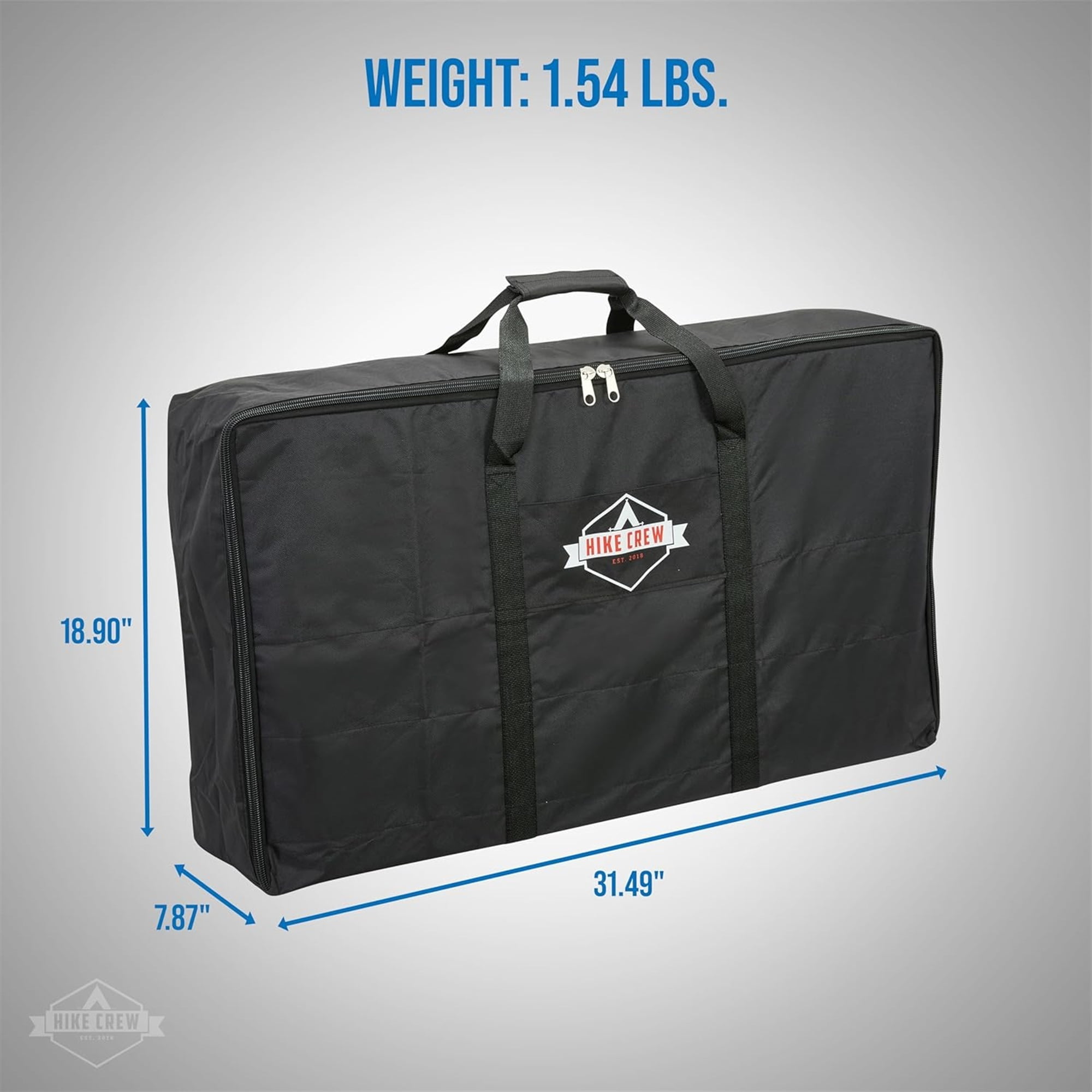 Hike Crew Portable Stove Carry Bag Water & Corrosion Resistant for Camping