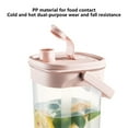 thumbnail image 5 of Beverage Dispenser Pitcher | Insulated Fruit Infuser Water Bottle For Fridge | Large Capacity 2L | Leak-Proof Cold Brew Iced Tea Jug | Portable Plastic | 11.41x4.25 Inches | Multiple Colors, 5 of 6
