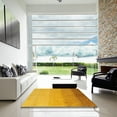thumbnail image 6 of Ahgly Company Indoor Rectangle Abstract Deep Yellow Abstract Area Rugs, 2' x 5', 6 of 6