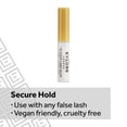 thumbnail image 3 of Eylure 18 Hour Clear Eyelash Glue, 0.15 fl oz, 3 of 6