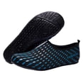 thumbnail image 6 of Aobny Slip On Water Shoes Shoes for Women Water Shoes Quick-Dry Flatform Swim Shoes Shoe Round Toe Flat Heel Slip-Resistant Blue Womens Summer Shoes,Size 40, 6 of 8
