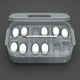 thumbnail image 4 of Caja de incubación de reptiles Zulema 2 bandejas de huevos con termómetro, 4 of 8