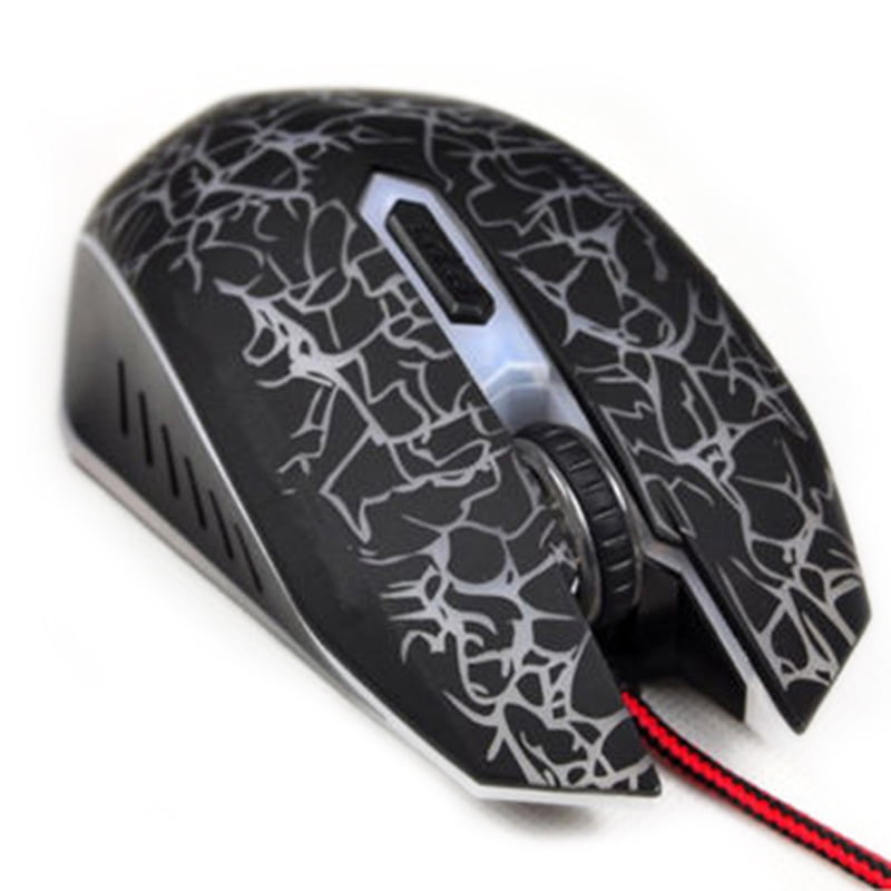 Cool 4000 DPI Mice 6 LED Buttons Wired USB Optical Gaming Mouse For Pro GamerTDC 