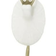 thumbnail image 4 of 4" x 14" Cream Polystone Ballet Dancer Sculpture with Gold Accents, by DecMode, 4 of 13
