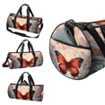 thumbnail image 3 of Butterfly All-Purpose Basketball Bag, Yoga Bag, Carry on Bag, Soccer Bag - 17.7 Inches with Interior Zipper Pocket, 3 of 6