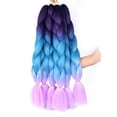 thumbnail image 3 of Extensiones de cabello trenzado Jumbo de 24 pulgadas para mujer, extensiones de cabello sintético de expresión, trenzas de ganchillo para trenzas de caja, 3 of 4