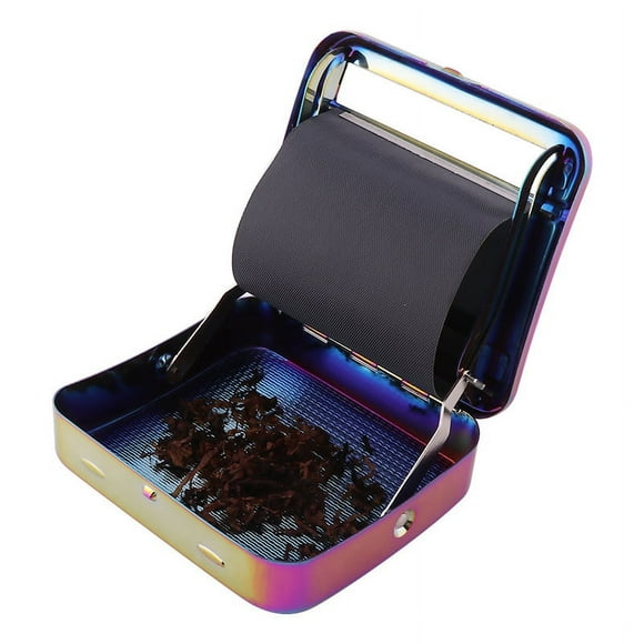 Zshan 70MM Metal Cigarette Case Color Stainless Steel Cigarette Machine Portable Semi-automatic Cigarette Machine