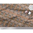 thumbnail image 3 of Soimoi Velvet Fabric Aztec Southwestern Decor Fabric Printed Yard 58 Inch Wide, 3 of 3