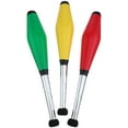 thumbnail image 1 of icolorfuled 3Pcs Juggling Pin Beginner Friendly All Ages 16.51X2.75X2.75in Performance Props, 1 of 6