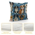 thumbnail image 4 of Cute Dog and Puppy Sethrow Pillow Case Home Decorative Cushion Cover for Sofa Couch Bedding, 4 of 5