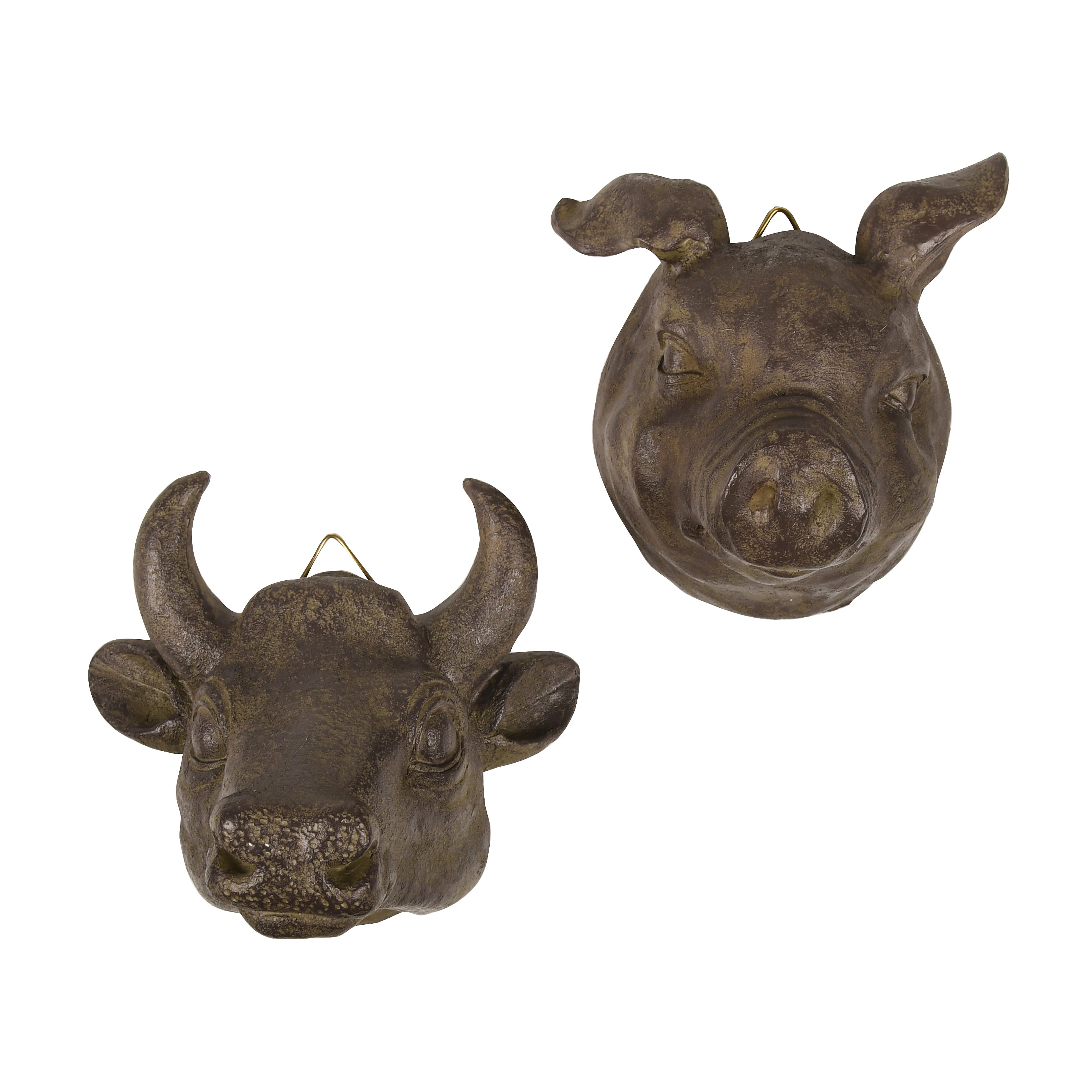 Harvest Animal Head Wall Bust