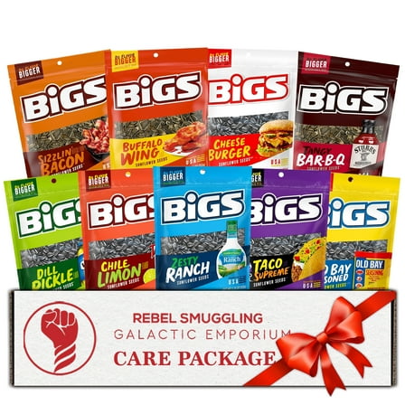 Bigs Sunflower Seeds Variety Pack - 9 Bold Flavors (5.35oz Each)