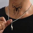 thumbnail image 4 of 10Pcs Halloween Fake For Women Men Disposable Waterproof Spider Temporary For Halloween Body Makeup Sticker, 4 of 10