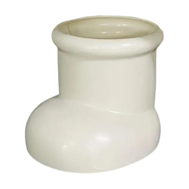 Colección de porta brochas de maquillaje, jarrón de flores para el hogar, mesa de centro, estantería Beige