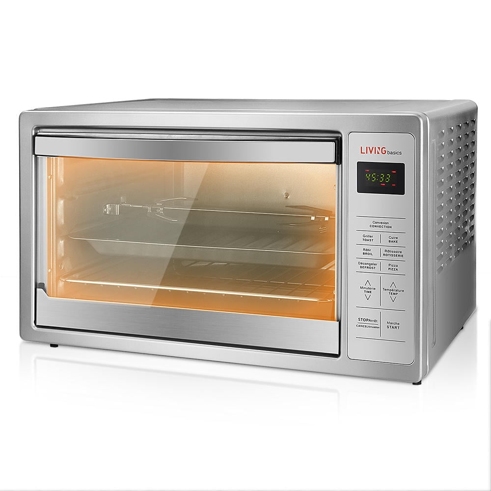 LIVINGbasics Toaster Ovens Extra Large Digital Countertop Convection