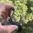 thumbnail image 4 of Gancho de correa de plástico Cincha en apariencia de S Hebilla de liberación rápida Clip de mosquetón Ganchos de almacenamiento Bolsas de desmontab, 4 of 9