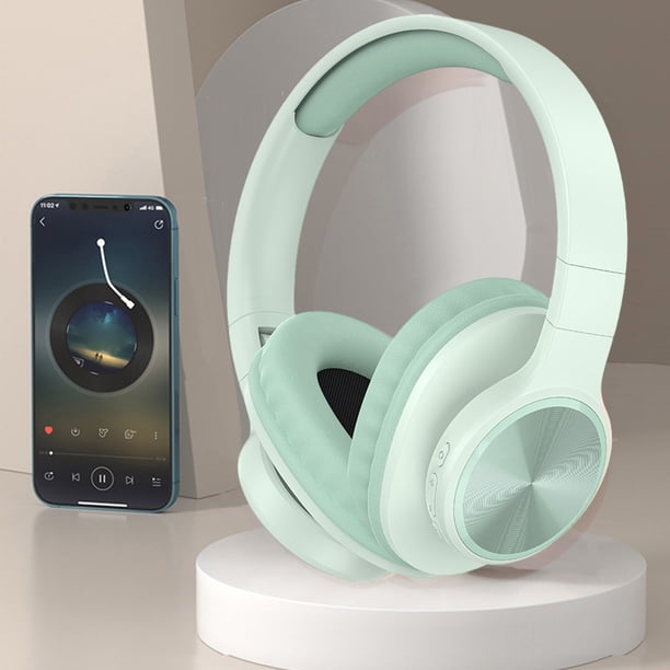 Auriculares Bluetooth, Auriculares Bluetooth con Micrófono Auriculares Inalámbricos con Micrófono Auriculares Bluetooth 5.3 10 Horas de Funcionamiento Auriculares Bluetooth con Cancelación de Ruido Au