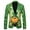 Army Green, variant on Men's Sport Coat Blazer Mens St Patricks Day 3D Digital Printed Lightweight Business Suit Jacket for Formal Wear