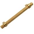 thumbnail image 2 of 5 in. Screw Center Knurled Euro Solid Steel Bar Pull, 2 of 5