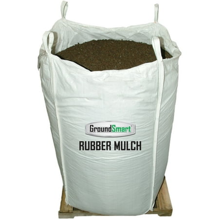 UPC 852226001329 product image for GroundSmart™ Mocha Brown Rubber Mulch 76.9 cu ft super sack | upcitemdb.com