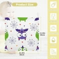 thumbnail image 2 of Dreamtimes 3 PCS Halloween Bat Frog Baby Muslin Washcloths, Monster Cartoon Face Towel Burp Cloths Ultra Soft Absorbent Cotton Bath Wipes Towels for Newborn Boys Girls, 2 of 7