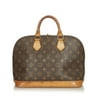 Pre-Owned Louis Vuitton Monogram Alma PM Canvas Brown